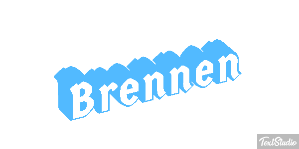Brennen Text effect