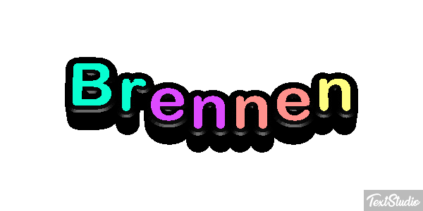 Brennen Text effect