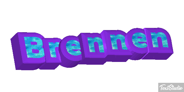Brennen Text effect