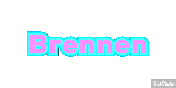 Brennen Text effect