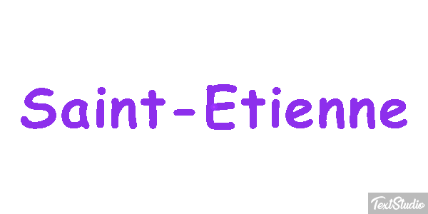 Saint-Étienne Efekt tekstowy