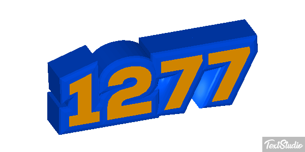 1277 Tekst effect