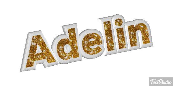 Adelin Текстовый эффект