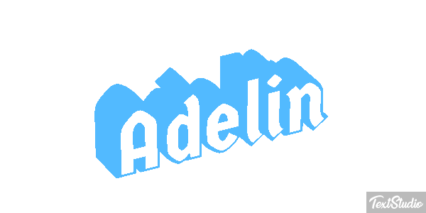 Adelin Текстовый эффект