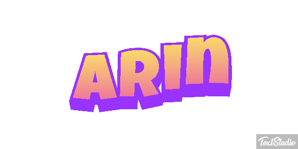 Arin Effet de texte