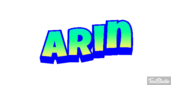 Arin Effet de texte
