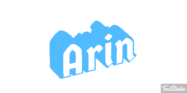 Arin Effet de texte