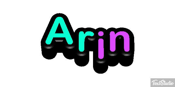 Arin Effet de texte