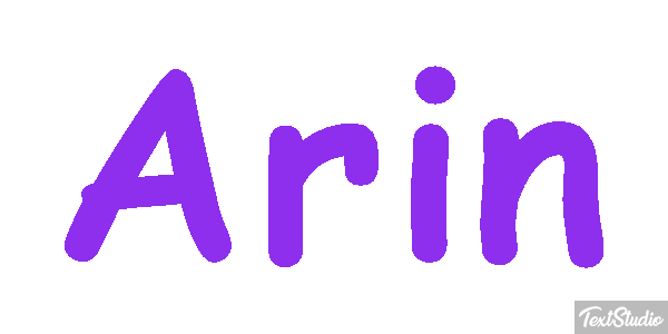 Arin Effet de texte