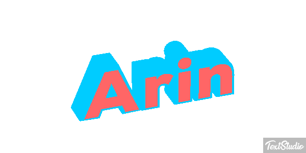 Arin Effet de texte