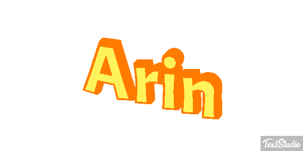 Arin Effet de texte