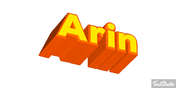 Arin Effet de texte