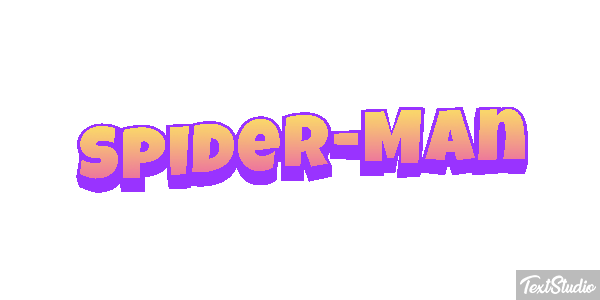 Spider-Man Tekst effect