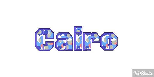 Cairo Text effect
