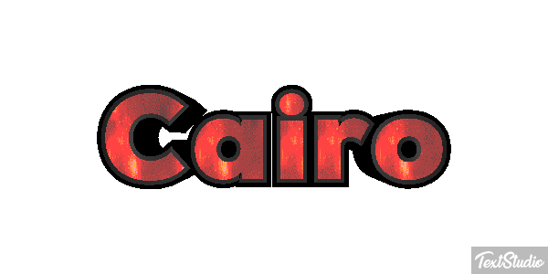 Cairo Text effect