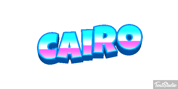 Cairo Text effect