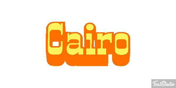 Cairo Text effect