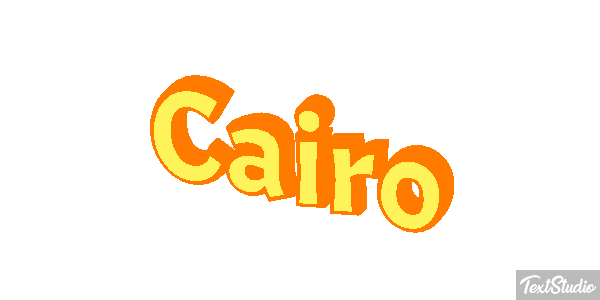 Cairo Text effect