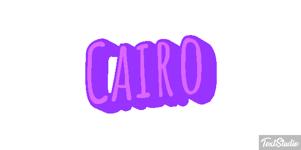 Cairo Text effect