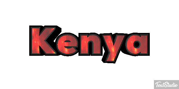 Kenya Effetto testo