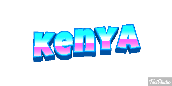 Kenya Effetto testo
