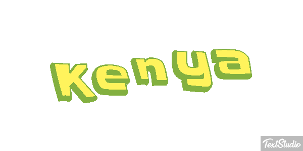 Kenya Effetto testo