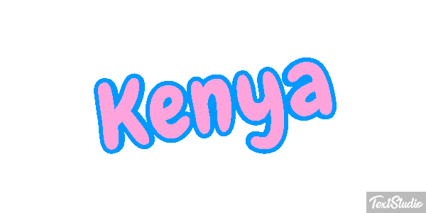 Kenya Effetto testo