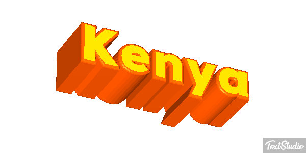 Kenya Effetto testo