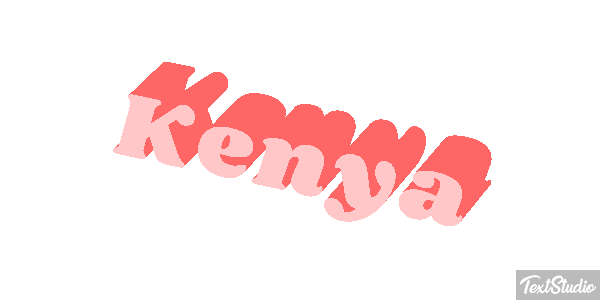 Kenya Effetto testo