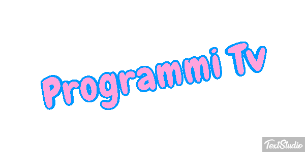 Programmi Tv Tekst effect