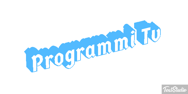 Programmi Tv Tekst effect