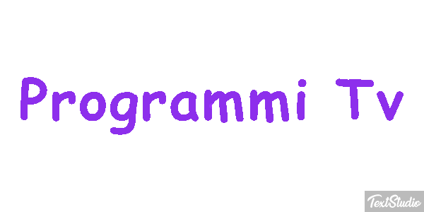 Programmi Tv Tekst effect
