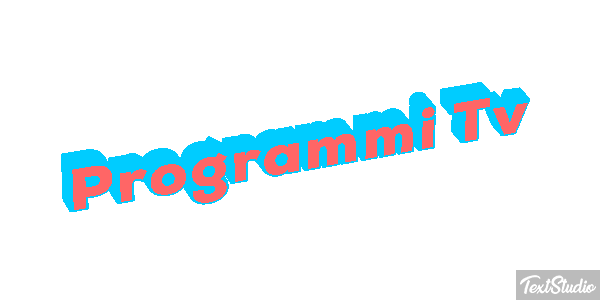 Programmi Tv Tekst effect