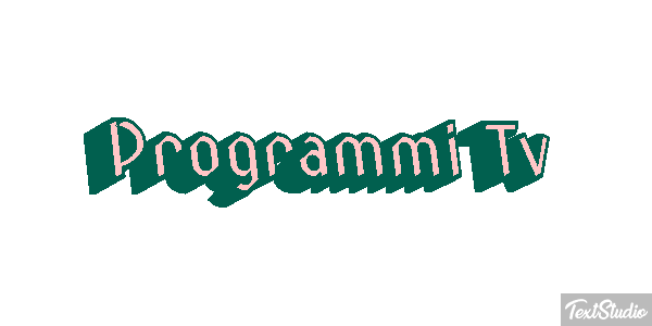 Programmi Tv Tekst effect