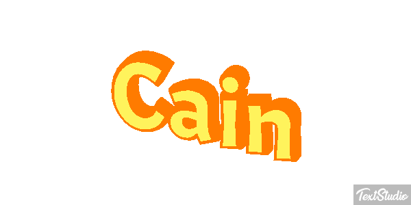 Cain Tekst effect