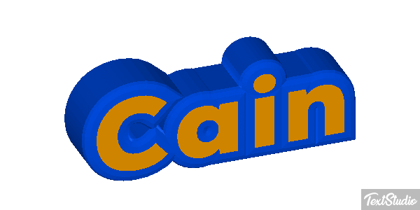 Cain Tekst effect