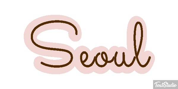 Seoul Efekt tekstowy
