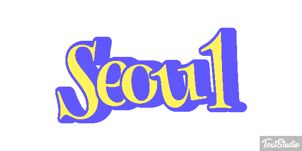 Seoul Efekt tekstowy