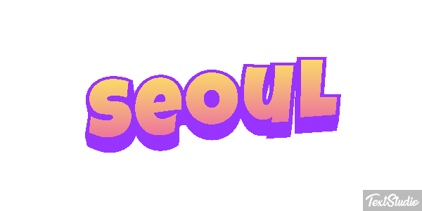 Seoul Efekt tekstowy