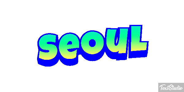 Seoul Efekt tekstowy