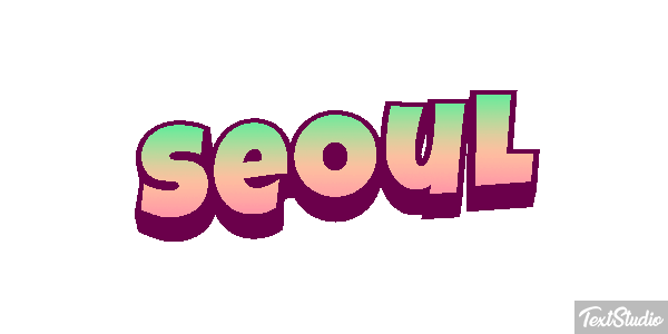 Seoul Efekt tekstowy
