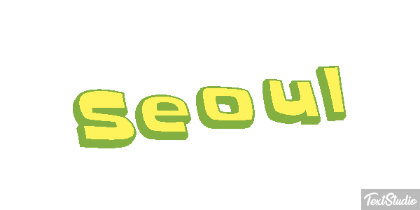Seoul Efekt tekstowy