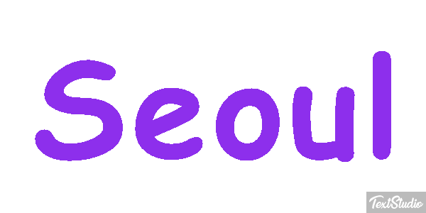 Seoul Efekt tekstowy