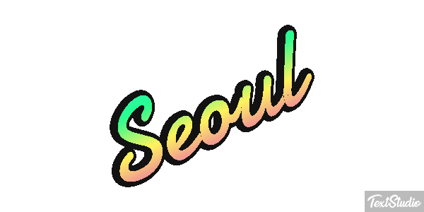 Seoul Efekt tekstowy