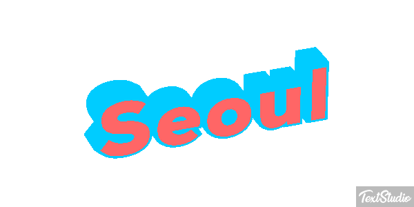 Seoul Efekt tekstowy