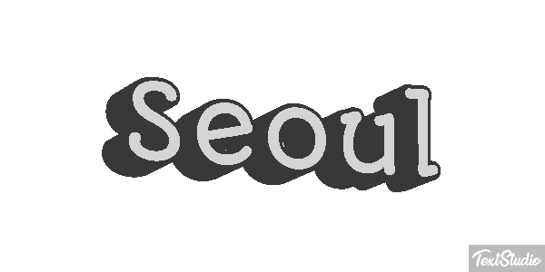 Seoul Efekt tekstowy