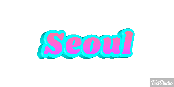 Seoul Efekt tekstowy