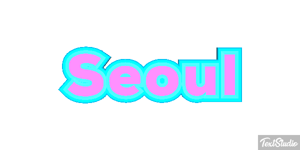 Seoul Efekt tekstowy