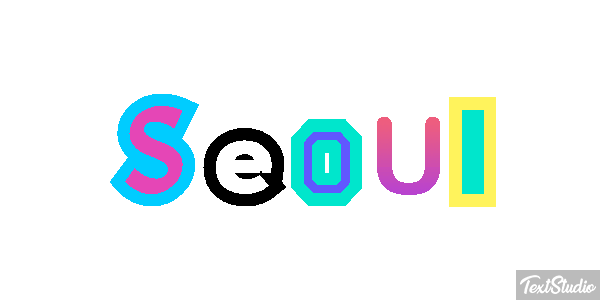 Seoul Efekt tekstowy