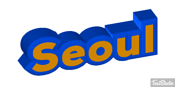 Seoul Efekt tekstowy